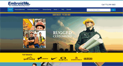Desktop Screenshot of embroidme-verobeach.com